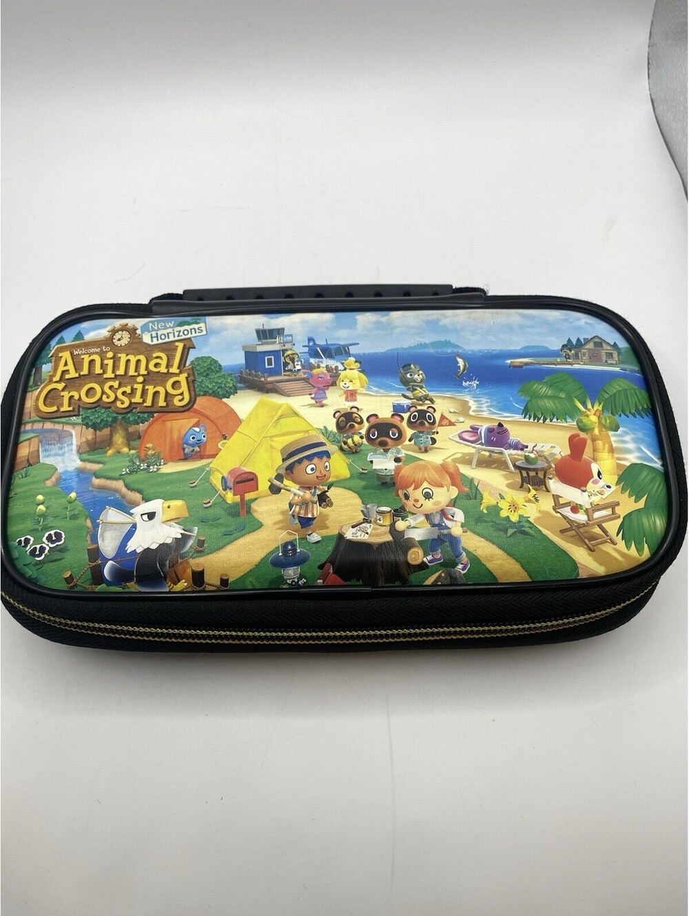 Nintendo Switch Animal Crossing Carrying Case Game Storage Car Organizer Travel